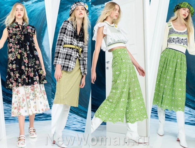 модные весенние юбки 2021 года от бренда Vivetta