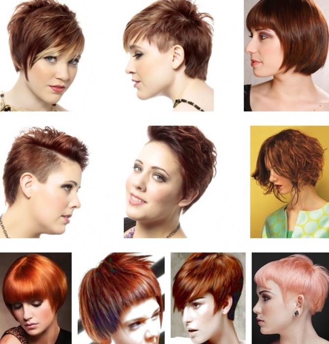 стрижки для девушек и женщин с рыжим цветом волос - тренды начала 20 века