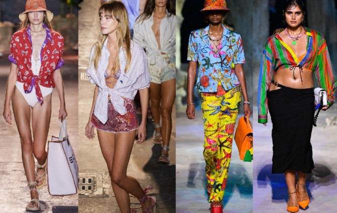 какую блузку сшить для отдыха на море в 2021 году - идеи от стилистов европейской моды