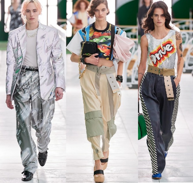 брюки с парижского показа Louis Vuitton на 2021 год весна-лето