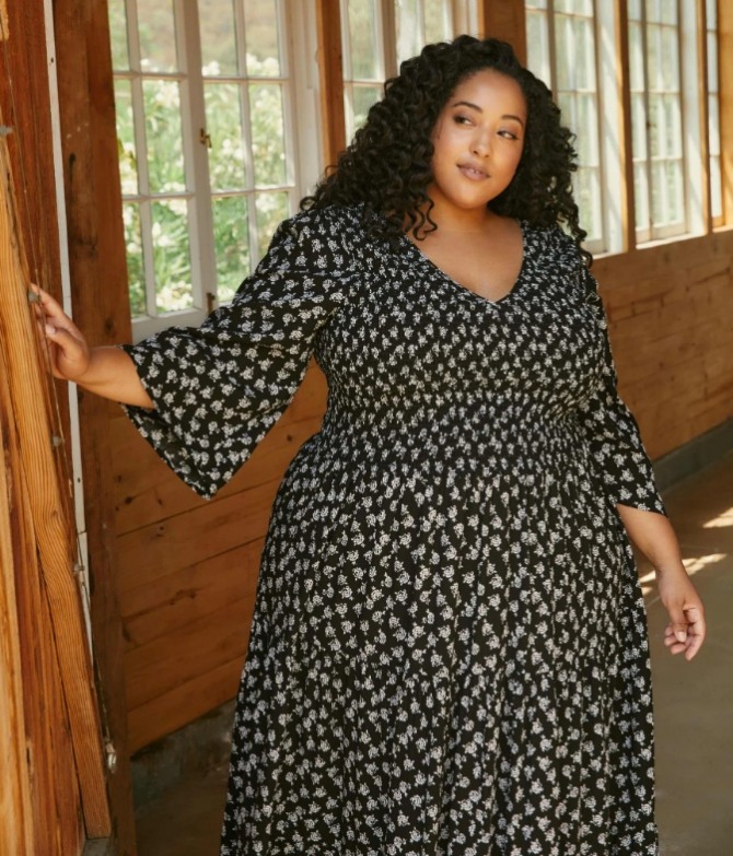 Plus-Size Collection Dress Christy Dawn