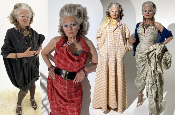 модные вечерние платья для старушек от бренда Vivienne Westwood - провокационная коллекция весна-лето 2021 года