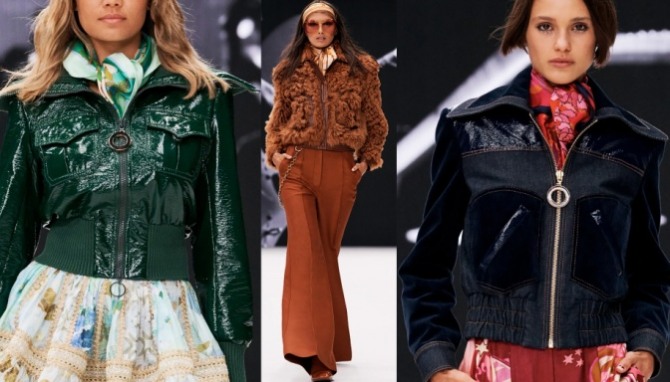 люксовая женская верхняя одежда - куртки от модного дома Zimmermann сезона осень-зима 2021-2022