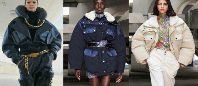 хит теплой зимней женской одежды 2022 года - пуховая куртка с объемными рукавами