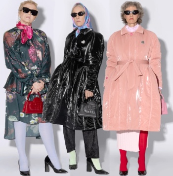 Модные тенденции Осень-Зима 2021-2022 для пожилых женщин 60, 65, 70, 75 лет - фотообзор