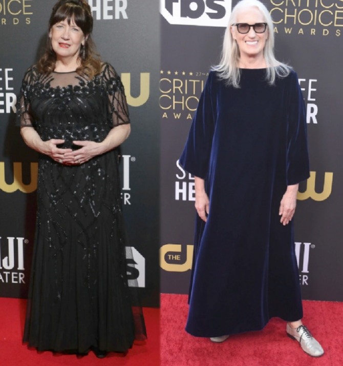 Ann Dowd, Jane Campion в вечерних платьях - образы с Красной дорожки премии Critics’ Choice Awards.