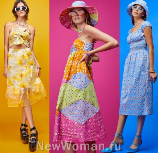 самые модные модели легких летних курортных платьев 2023 года от бренда Autumn Adeigbo SPRING 2023 READY-TO-WEAR, Нью-Йоркская Неделя моды