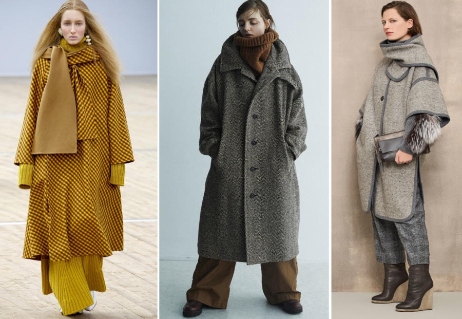 стильные пальто для полных девушек - демисезонная мода 2018-2019
