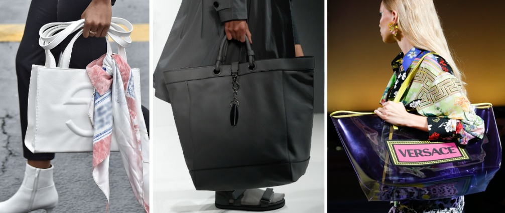 какие сумки модные в 2019 году - большая вместительная сумка-шопинг