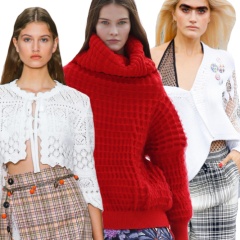 Модный женский трикотаж 2019: свитеры, кофты, кардиганы, пуловеры, джемперы, пончо - тенденции и фото