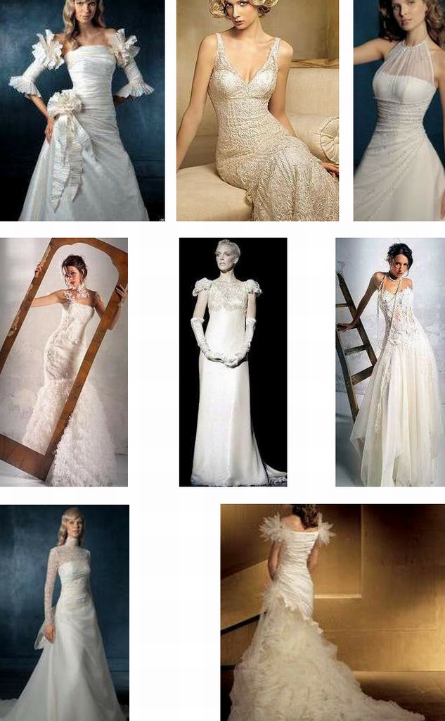 фасоны свадебных платьев из матовой ткани