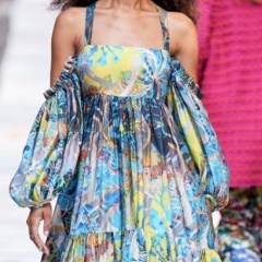 Пышкам - фото дизайнерских платьев с модных показов Лето 2020