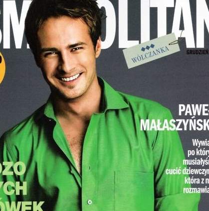 Актер Павел Малашинский Pawel Malaszynski