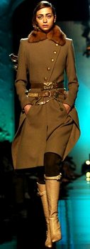 Женская зимняя верхняя модная одежда 2007/2008