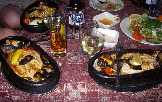 Порция турецкой речной форели