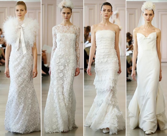 Oscar de la Renta bridal spring 2016 collection