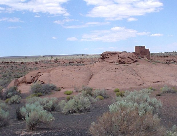 Древнее поселение индейцев Америки. Вупатки (Wupatki National Monument), Аризона