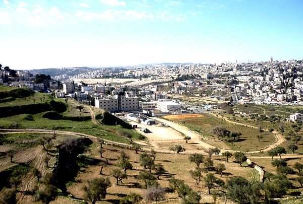 Вид на Иерусалим с Масличной горы