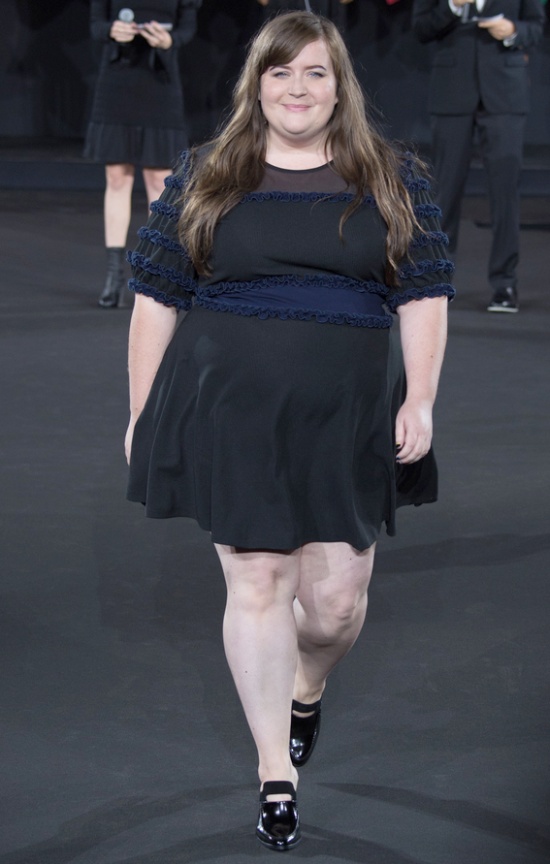 Мода для пышек весна 2017 модель Aidy Bryant