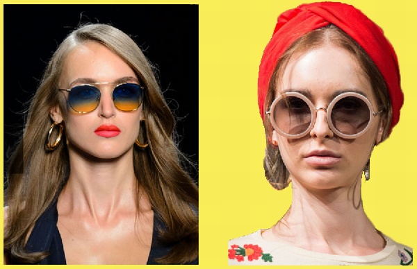 бабушкины очки - модный тренд весна 2017