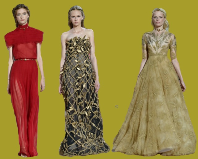 Модели модных длинных вечерних новогодних платьев 2016