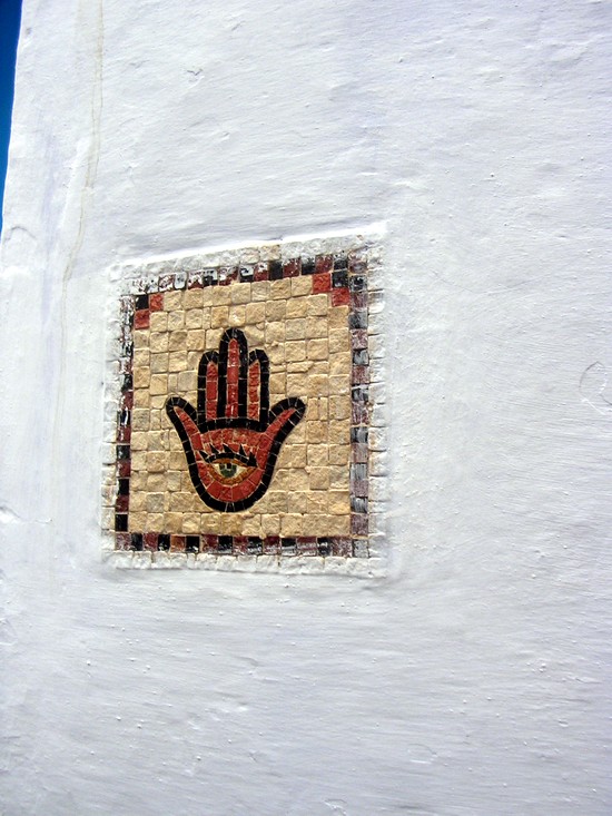 каменная мозаика в тунисе