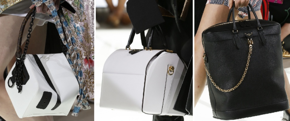 Louis Vuitton: сумка-коробка, сумка-купол, сумка-торба