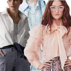 Модные блузки и женские рубашки Весна-Лето 2018 - фото и разбор трендов с модных показов