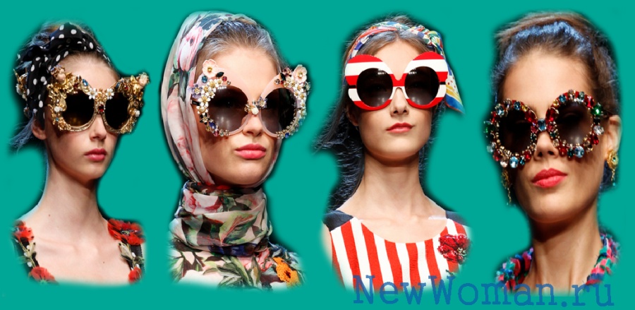Модные женские очки весна-лето 2016 - Dolce & Gabbana