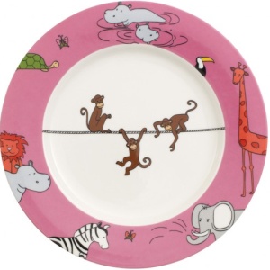 Тарелка с обезьянками