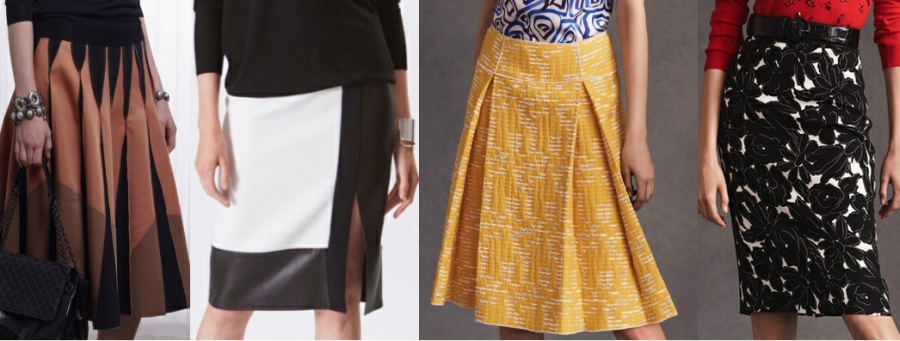 Модные юбки от Bottega Veneta, Ralph Lauren, Oscar de la Renta - из круизной коллекции 2016