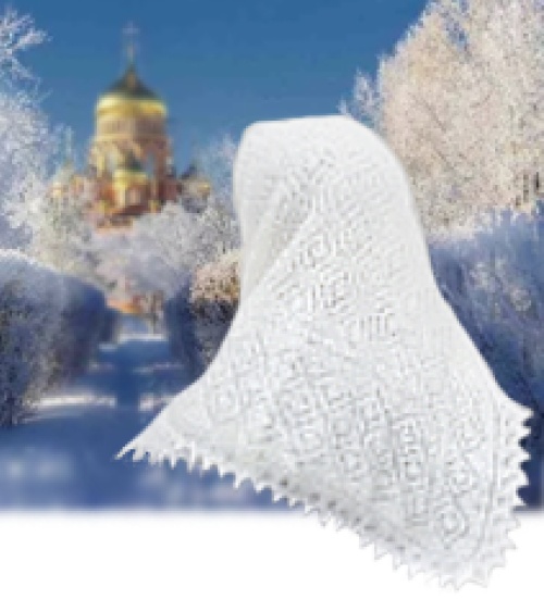 Оренбургский пуховый платок. Секреты пуховязания от Марии Степановны