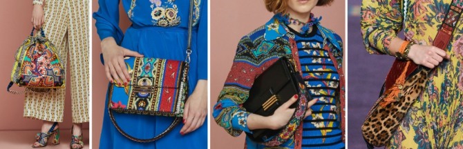  Модные женские сумки 2018 в этническом стиле от от Etro
