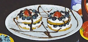 Рецепт десерта из ягод черники