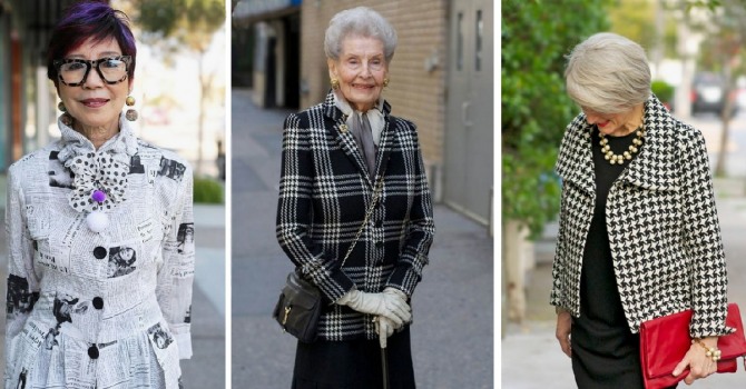 деловые варианты одежды для пожилых женщин
