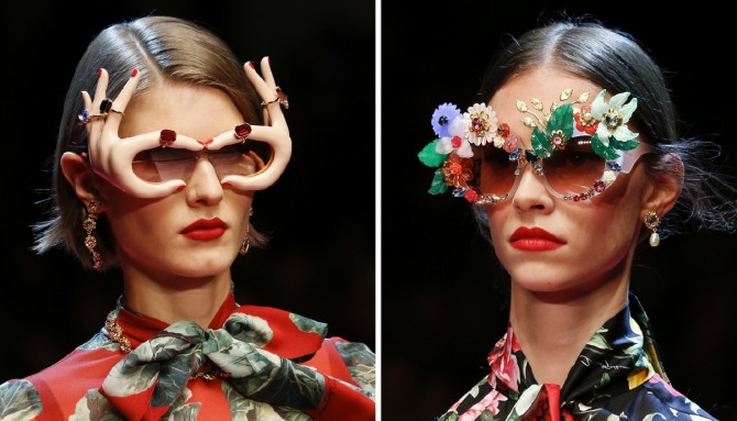 Модные очки весна-лето 2018 от Dolce & Gabbana 