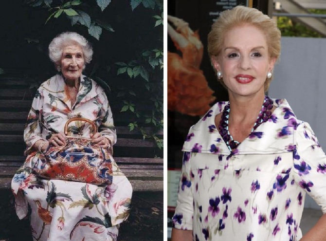 как выглядят пожилые женщины без пластической операции и с пластикой глубоко за 70 лет