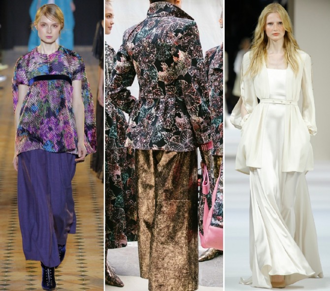 костюмы для праздничного вечера 2019 - кому за 50 с модных показов Talbot Runhof, Chanel, Alexis Mabille