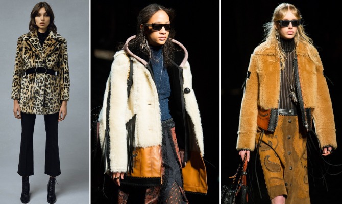 фото женских меховых курток - зимняя мода 2019 года