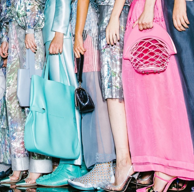 летние модные сумки 2019 для женщин с подиумов