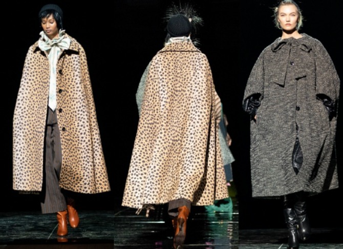 Зимний женский образ 2020 - сапоги, брюки, пальто от дизайнерского дома Marc Jacobs