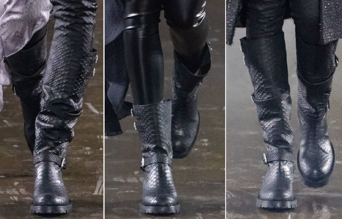 женские ножки в грубых армейских сапогах - модный тренд осень-зима 2019 2020