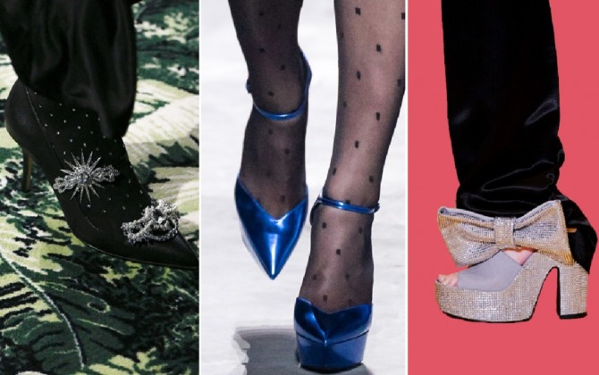 стильные новогодние туфли с последних показов моды на 2020 год