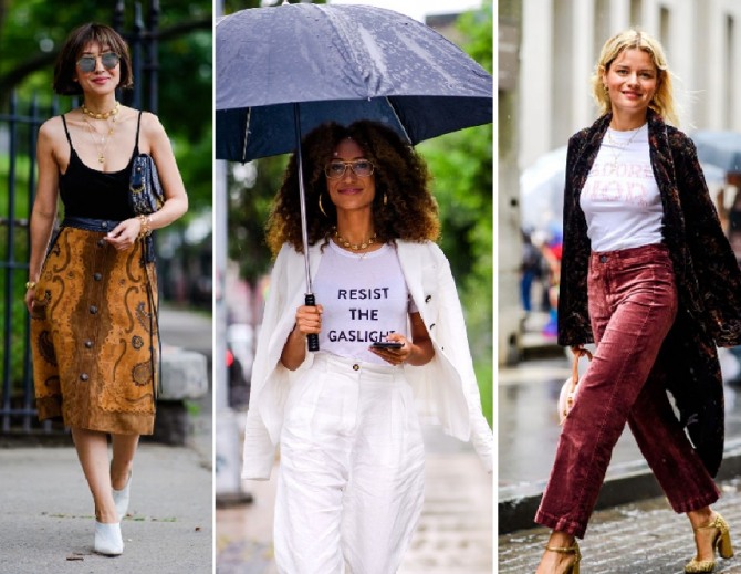 летние женские уличные образы 2019 из столиц мировой моды