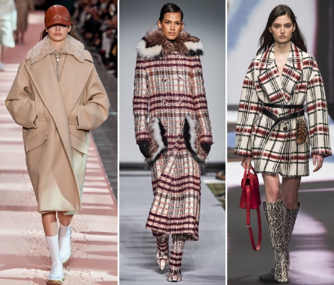 модели с подиума модные пальто для девушек зима 2020