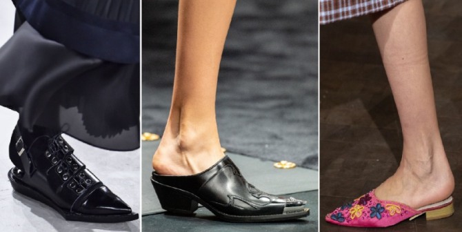 женские мюли - трендовые туфли 2020 года
