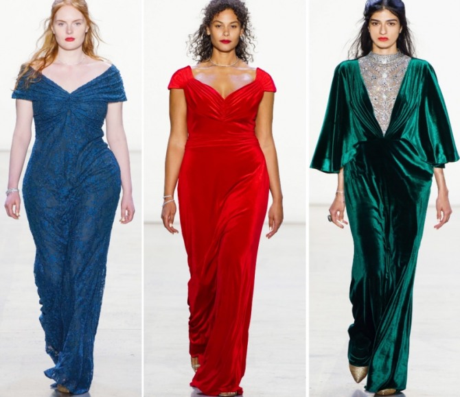 вечернее платье для полных 2020 - модные новогодние дизайнерские платья