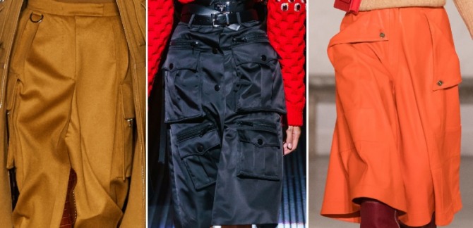 модные юбки 2020 с большими накладными карманами карманами