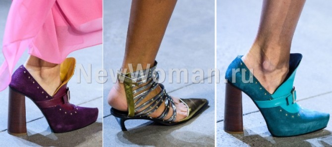 модные туфли 2020 года от модного дома Prabal Gurung