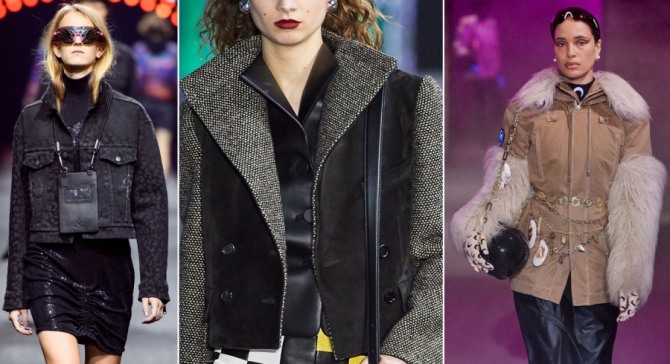 замшевые женские куртки с модных показов на осень-Зиму 2019-2020